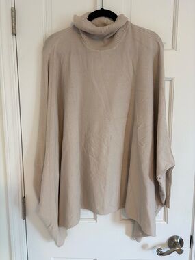 Tan turtleneck sweater from Alfani